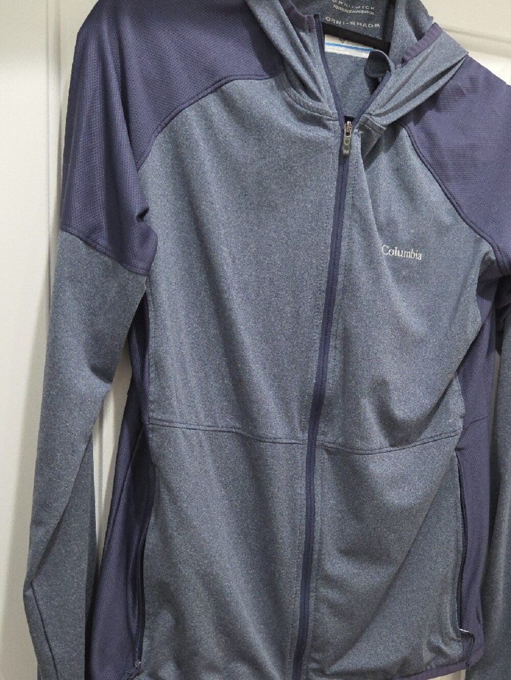 Columbia Women’s Navy Hooded Full-Zip Utility Jacket - Picture 3 of 8